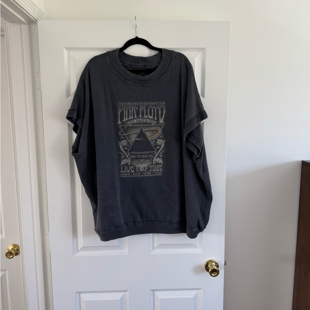 Pink Floyd Gray Graphic Sweatshirt